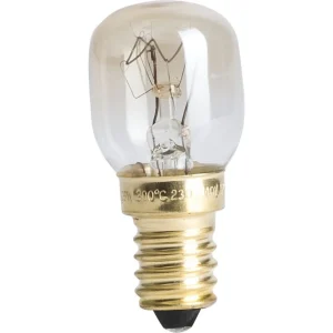 NARVA PÄRONFORM KLAR UGNSLAMPA 25W E14 300°C