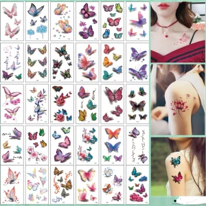 3D Tatuering Klistermärken